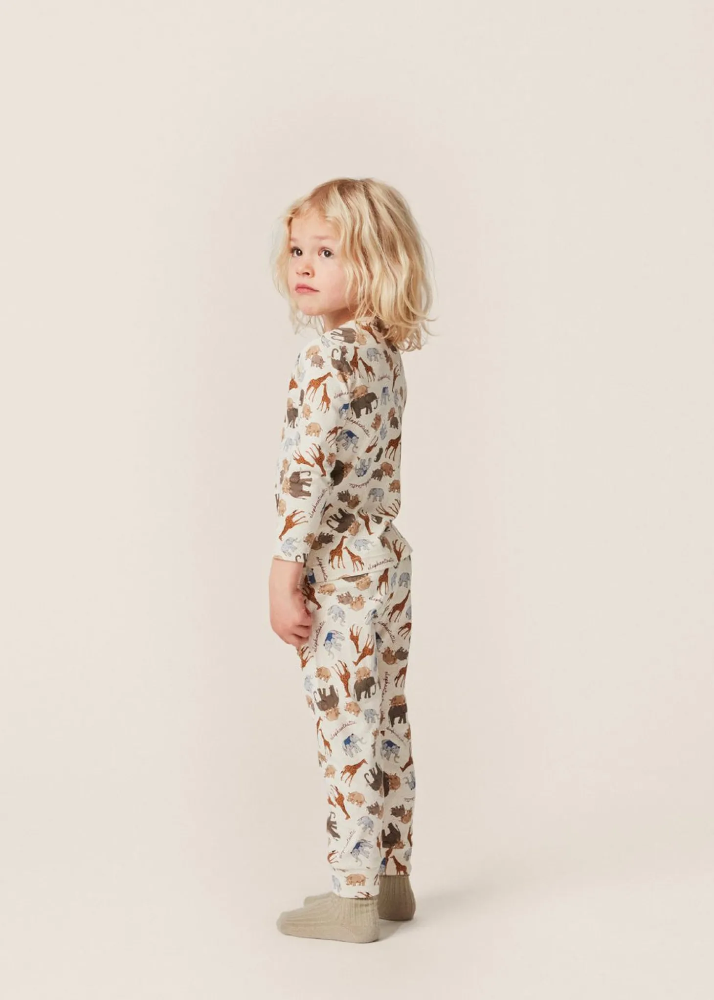 Konges Sløjd Sleepy Pyjamas - Elephantastic*Born Nattøj