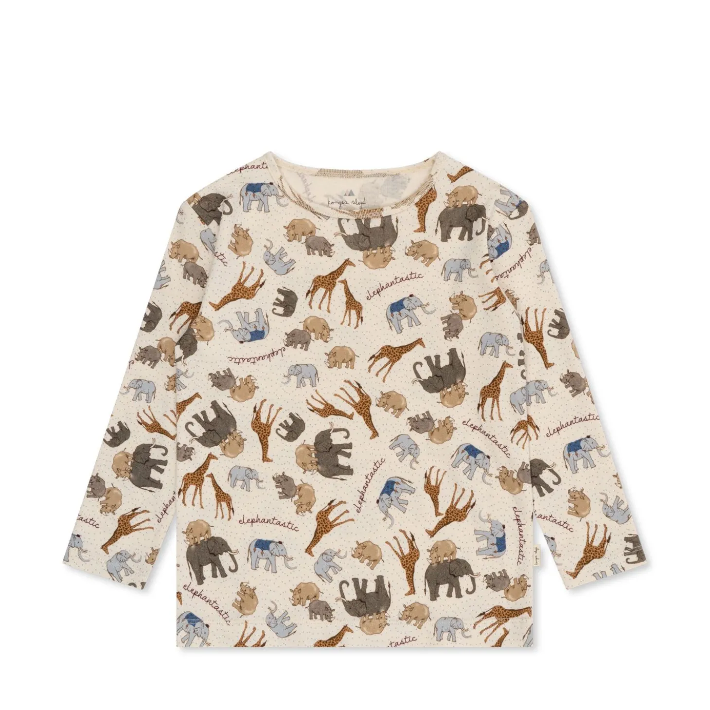 Konges Sløjd Sleepy Pyjamas - Elephantastic*Born Nattøj