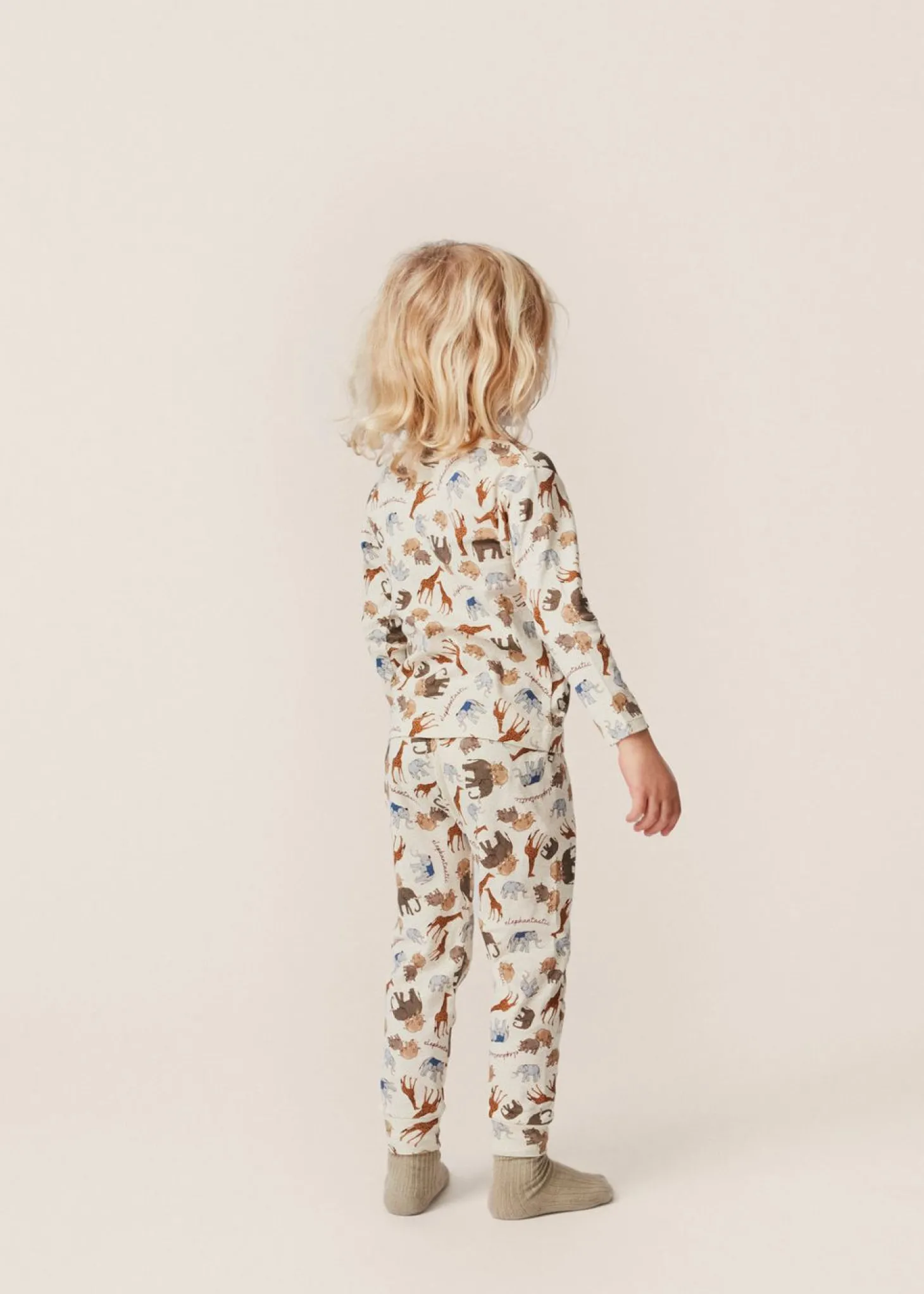 Konges Sløjd Sleepy Pyjamas - Elephantastic*Born Nattøj