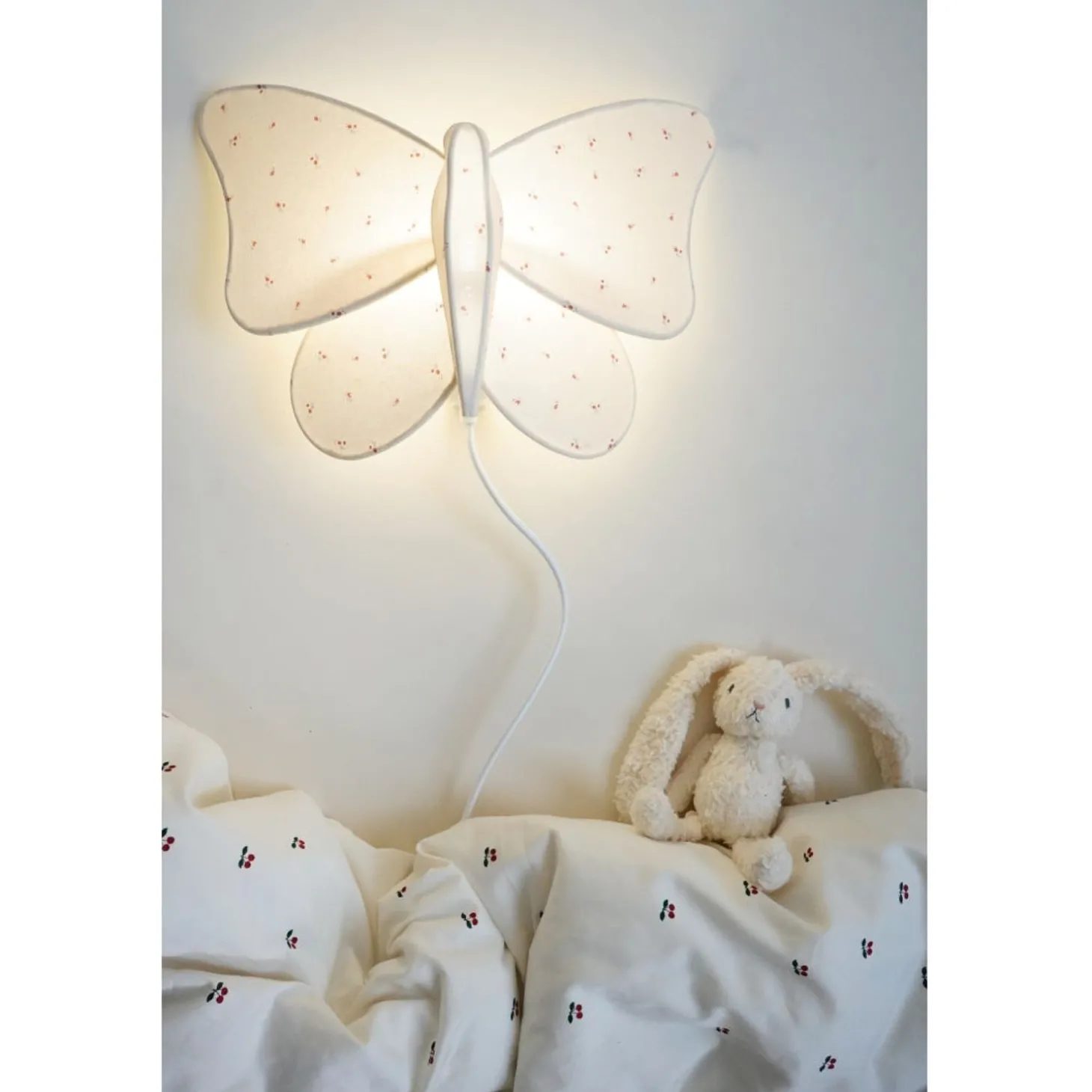 Konges Sløjd Sommerfugle Lampe - Bloom Red/Blue* Lamper & Lys