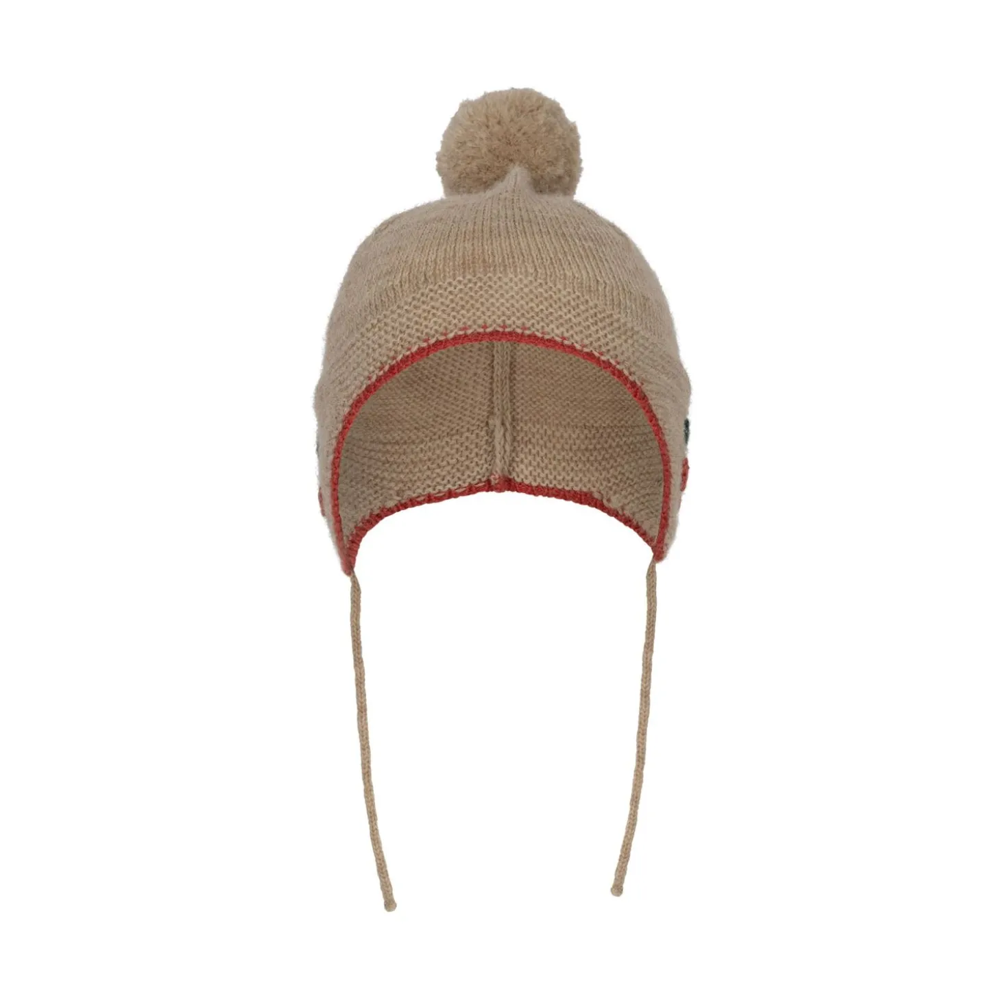 Konges Sløjd Sonja Strikket Hue - Beige Melange*Born Hatte & Huer