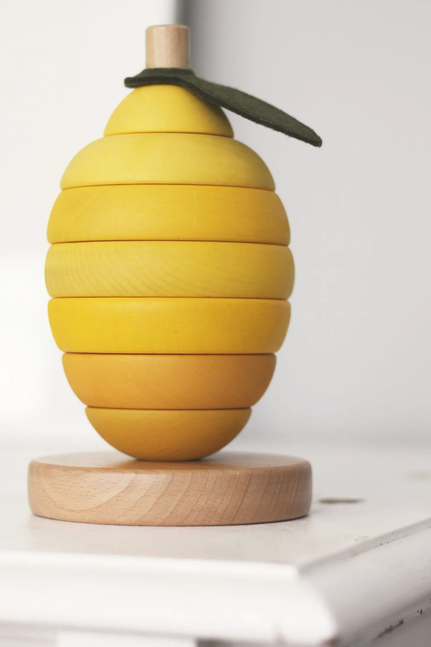 Konges Sløjd Stable Legetøj - Lemon* Pusler & Spil