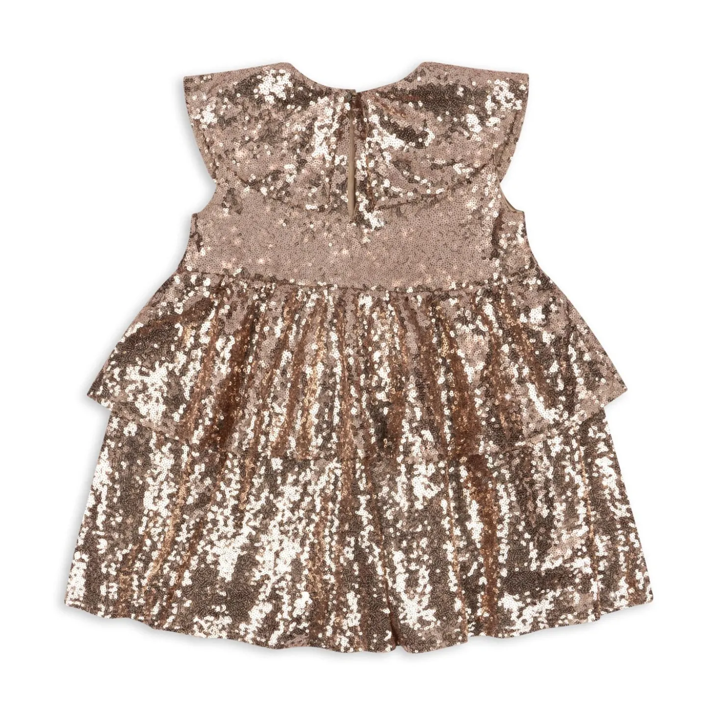 Konges Sløjd Starla Pailletkjole - Gold Blush*Born Kjoler & Nederdele