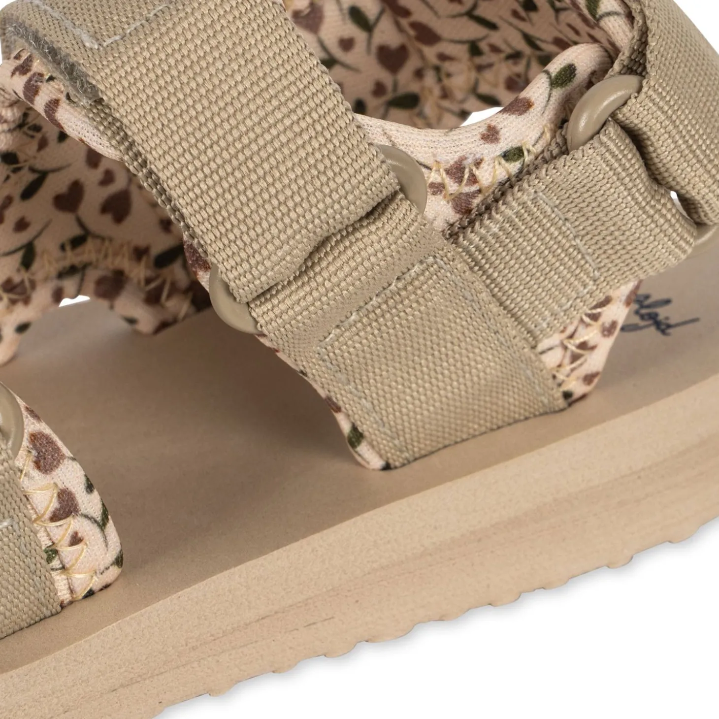 Konges Sløjd Sun Sandals Printed - Milk Tank*Born Sko & Sneakers