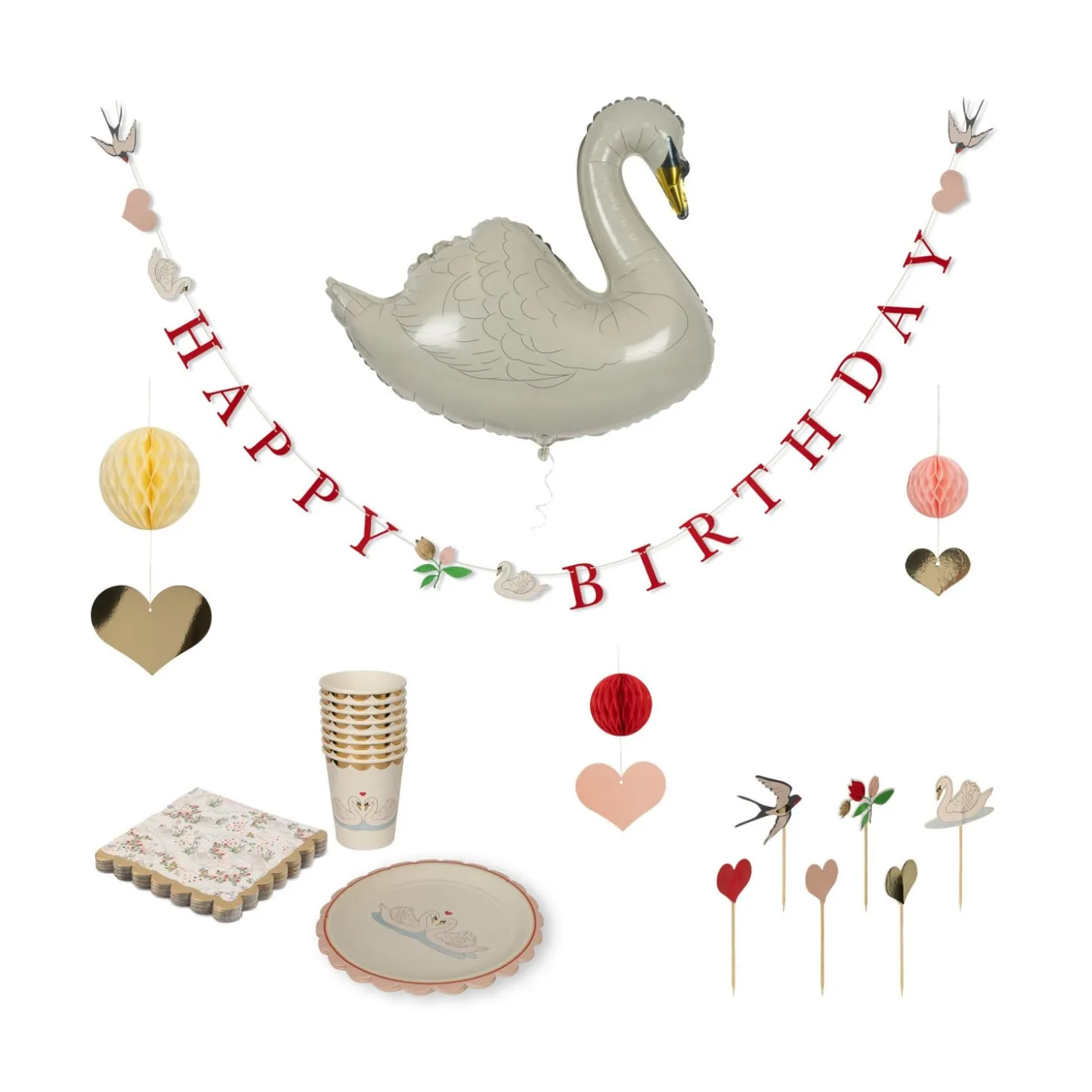 Konges Sløjd Svanesaet - Swan* Dekoration & Indretning