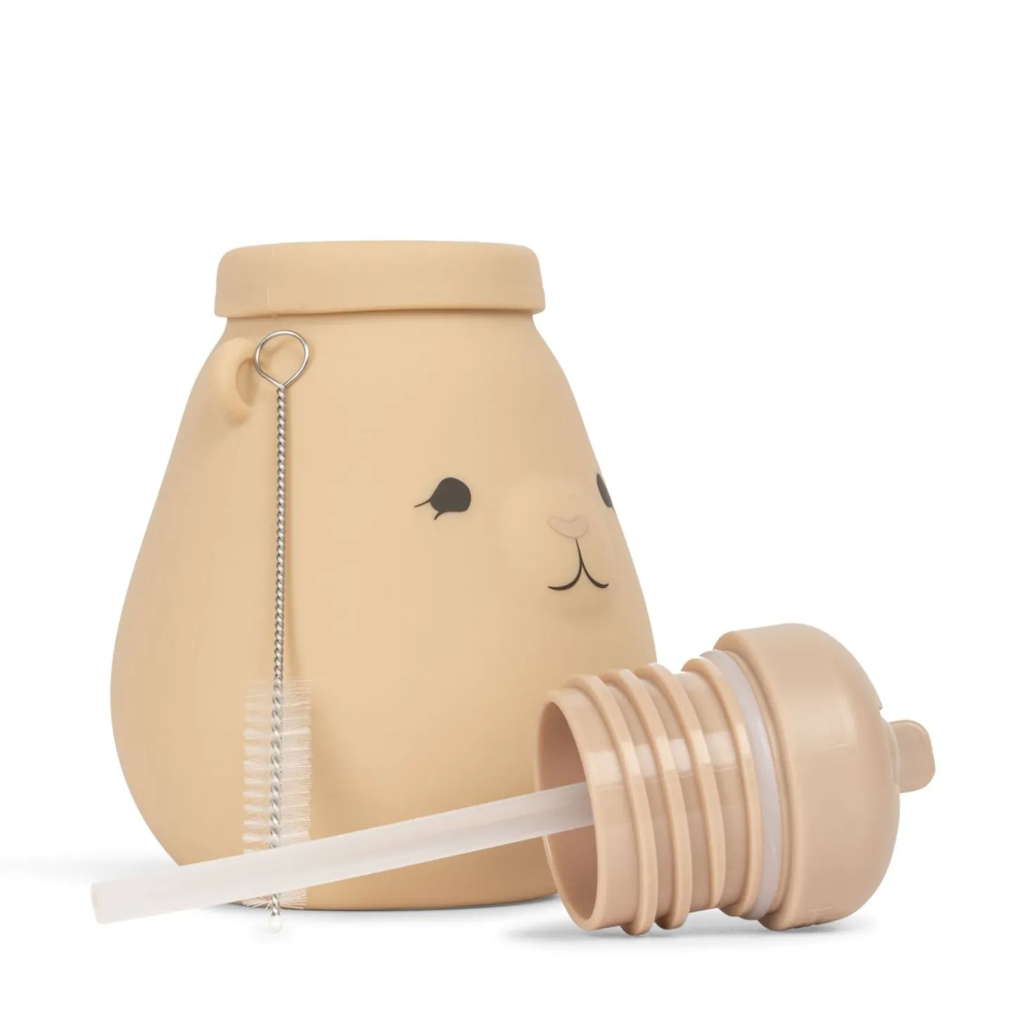 Konges Sløjd Teddy Drikkedunk I Silikone - Shell* Drikkedunke & Madkasser