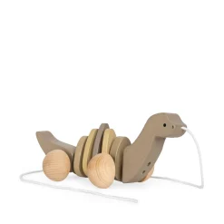 Konges Sløjd Traekkedyr Dino* Traelegetøj