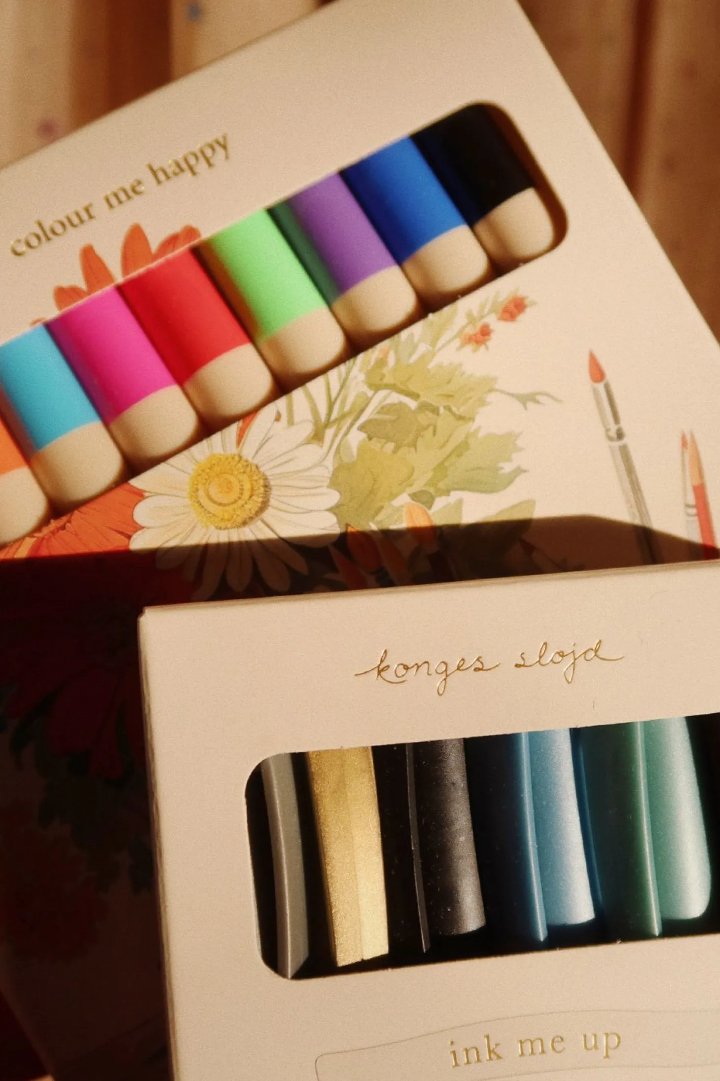 Konges Sløjd Tusser 10 Stk. - Multi* Kunst & Kreativitet