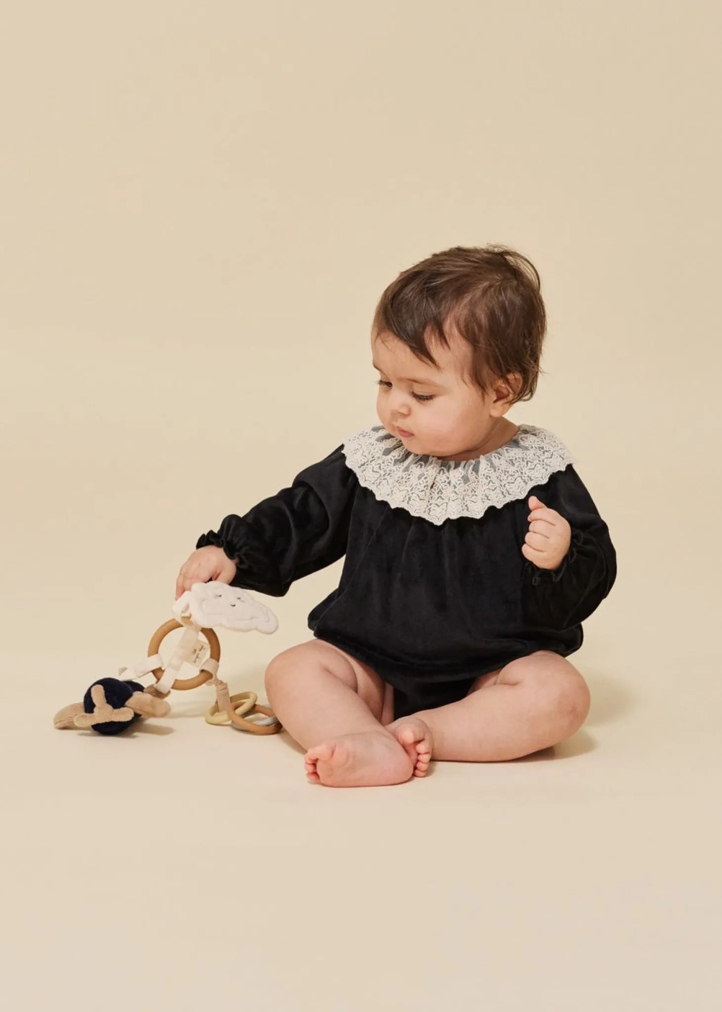 Konges Sløjd Venola Romper - Black*Born Heldragter