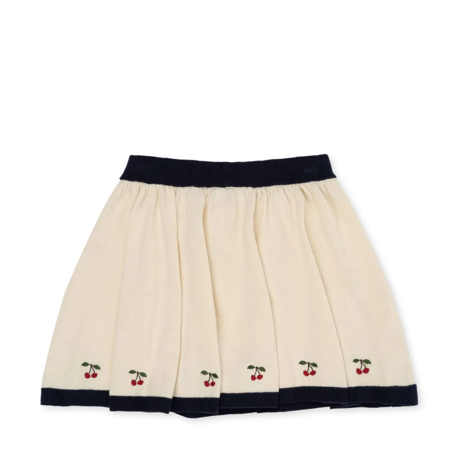 Konges Sløjd Venton Striknederdel - Off White*Born Kjoler & Nederdele