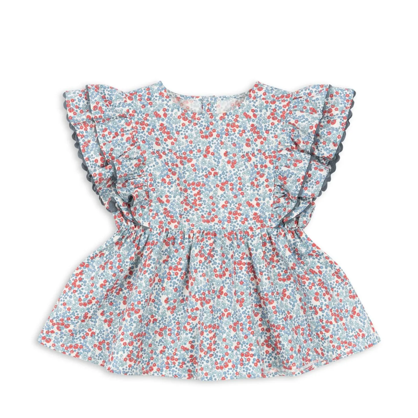Konges Sløjd Verbena T-Shirt - Bibi Blue*Born Overdele