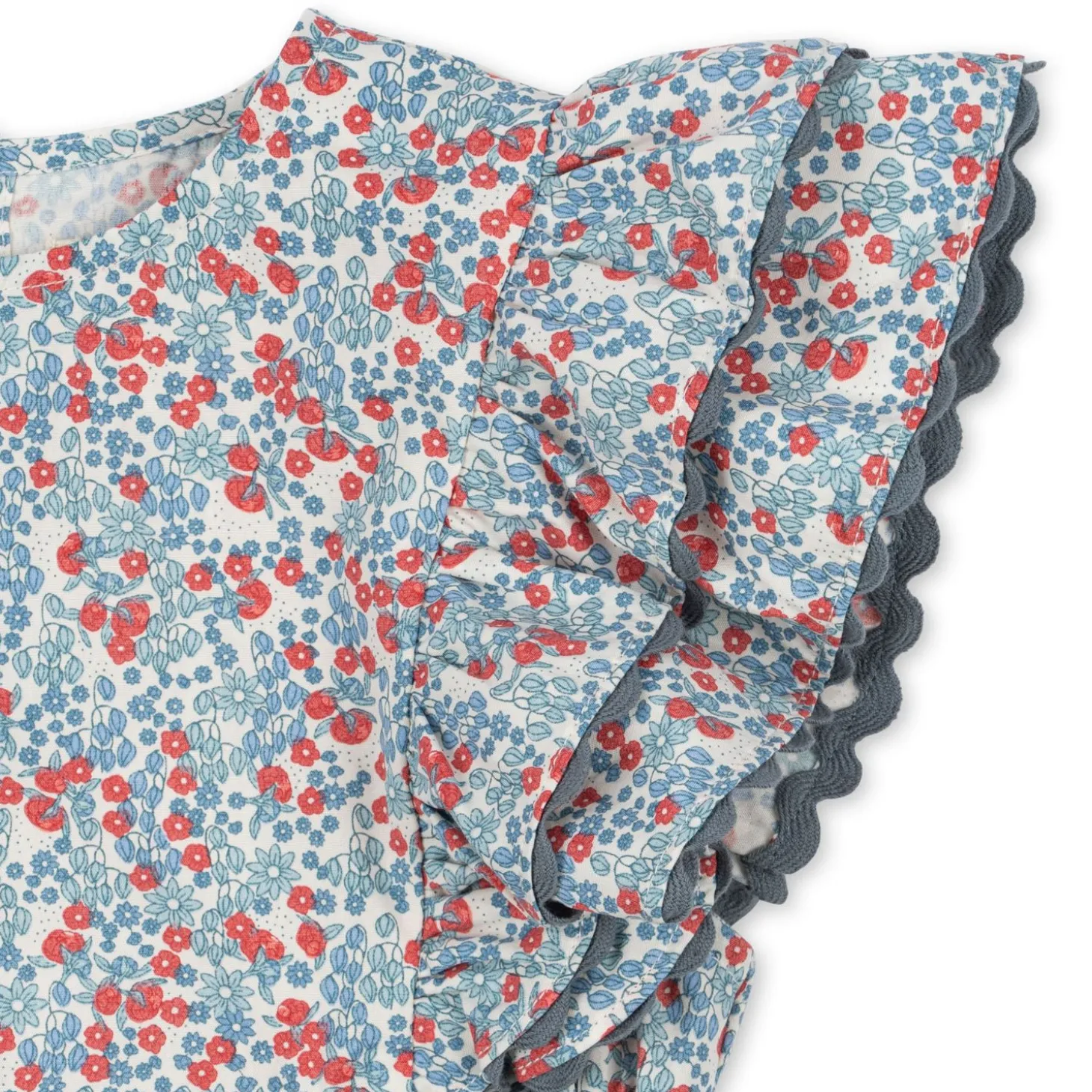 Konges Sløjd Verbena T-Shirt - Bibi Blue*Born Overdele