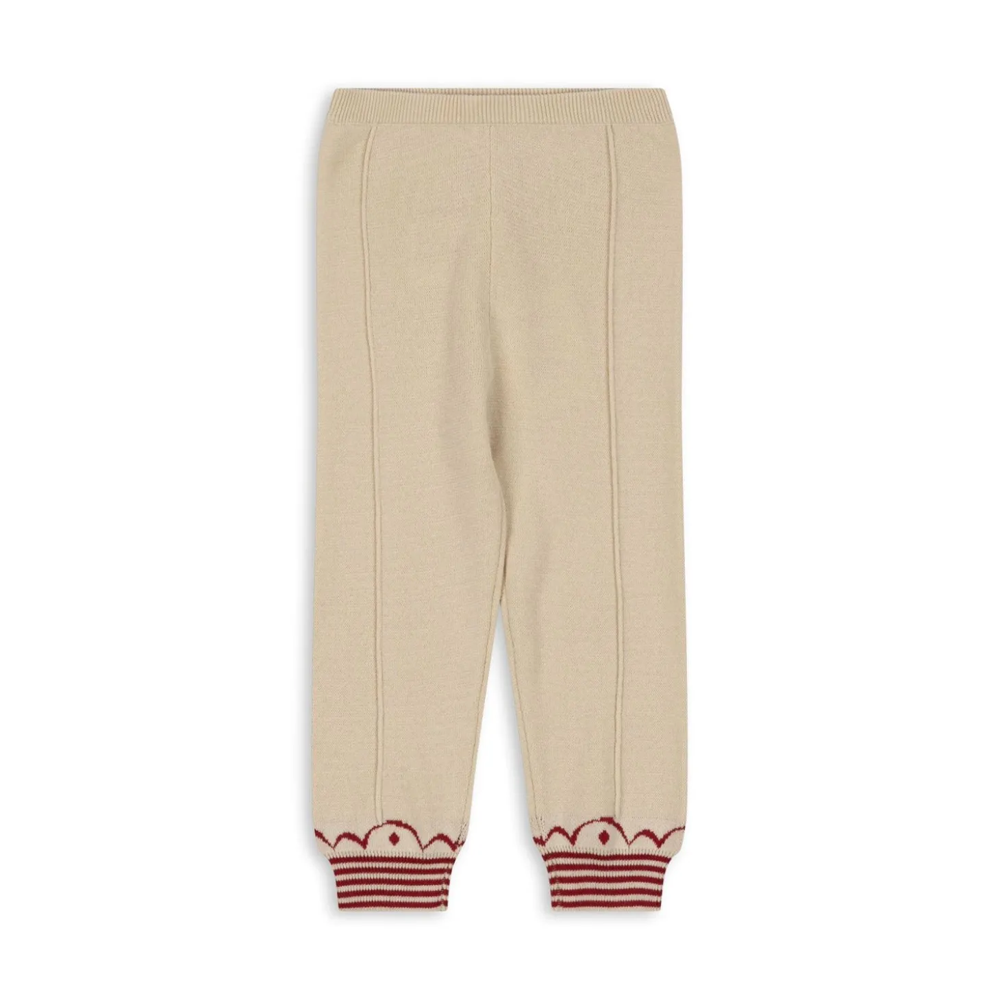 Konges Sløjd Whamie Strikkede Bukser - Off White*Born Bukser & Shorts