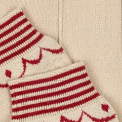 Konges Sløjd Whamie Strikkede Bukser - Off White*Born Bukser & Shorts