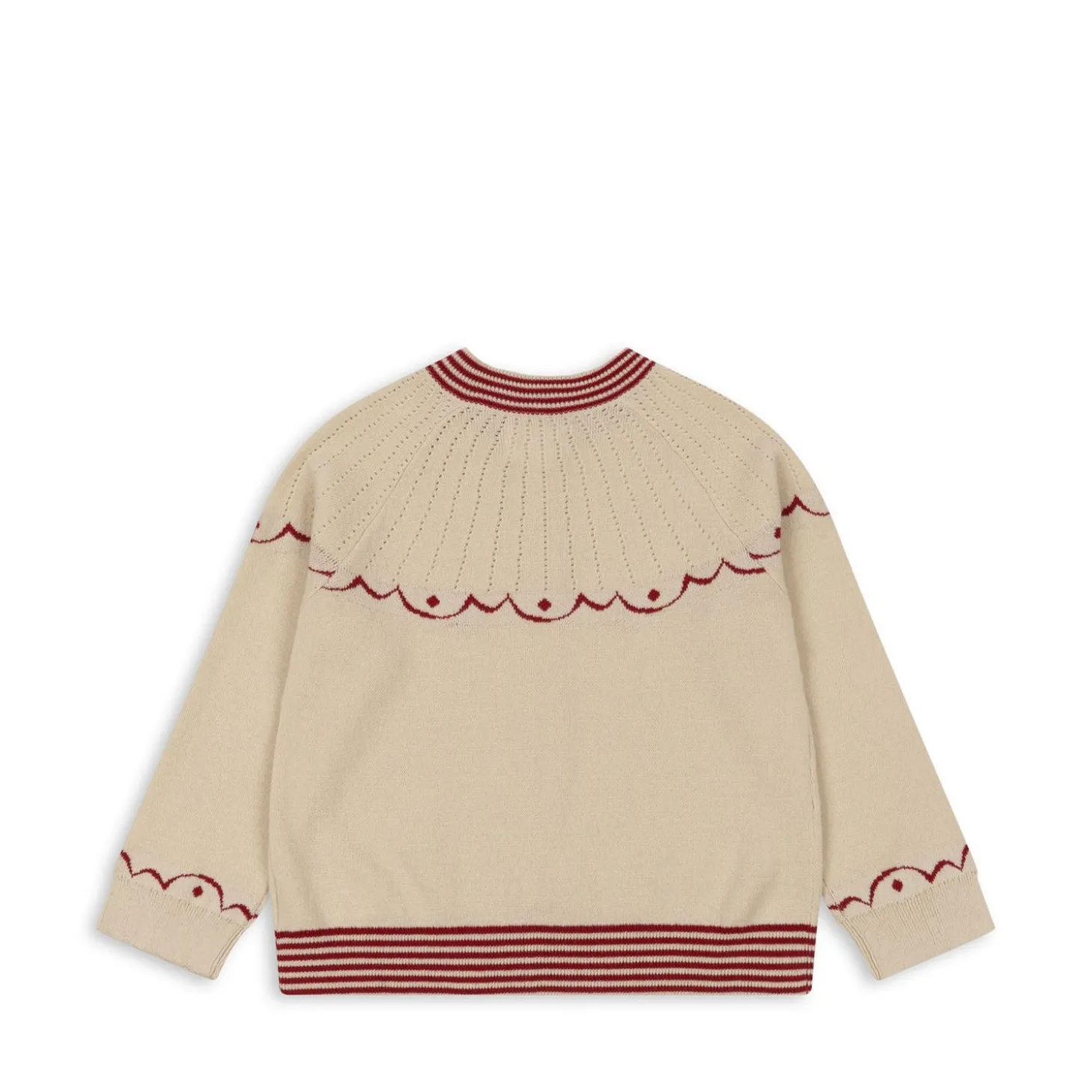 Konges Sløjd Whamie Strikket Cardigan - Off White*Born Cardigans