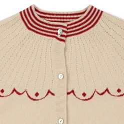 Konges Sløjd Whamie Strikket Cardigan - Off White*Born Cardigans