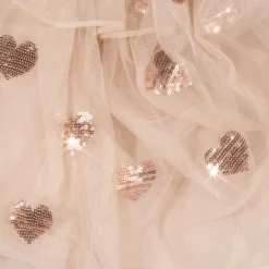 Konges Sløjd Yvonne Hjertekjole Med Pailletter - Coeur Sequins*Born Kjoler & Nederdele