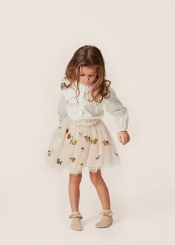 Konges Sløjd Yvonne Nederdel - Lemon Sequin*Born Kjoler & Nederdele