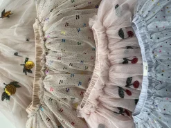 Konges Sløjd Yvonne Nederdel - Lemon Sequin*Born Kjoler & Nederdele